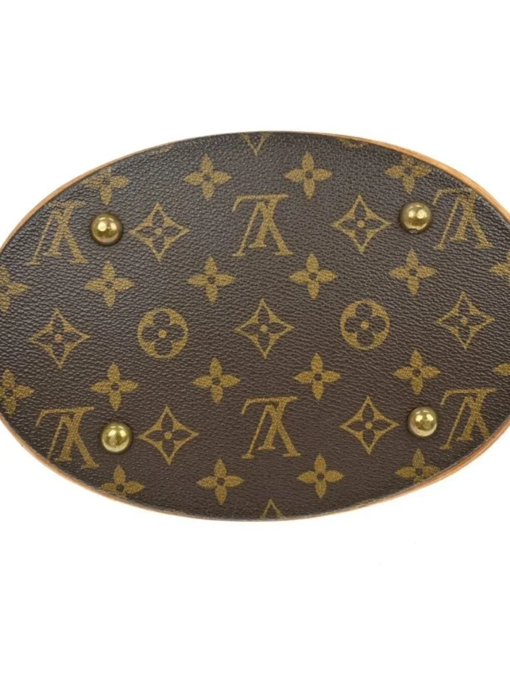 Best02 LOUIS VUITTON MONOGRAM BUCKET PM TOTE BAG M42238 FL0093 YQ06669